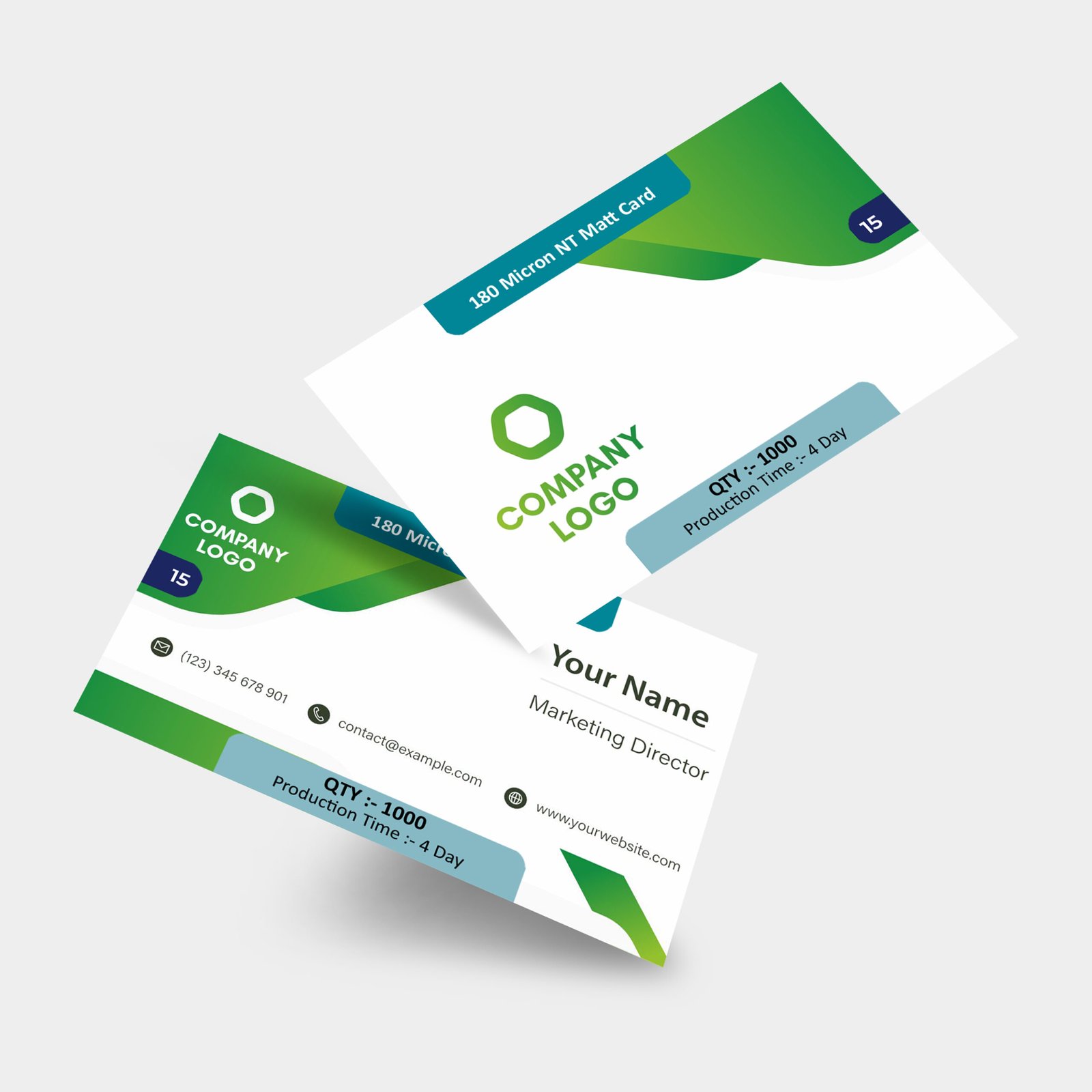 180 Micron Non-Tearable Card