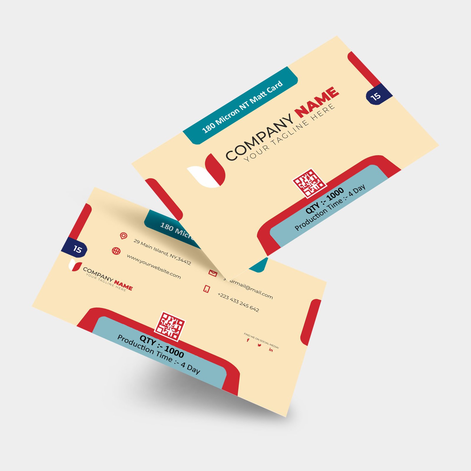 180 Micron Non-Tearable Card - Image 2