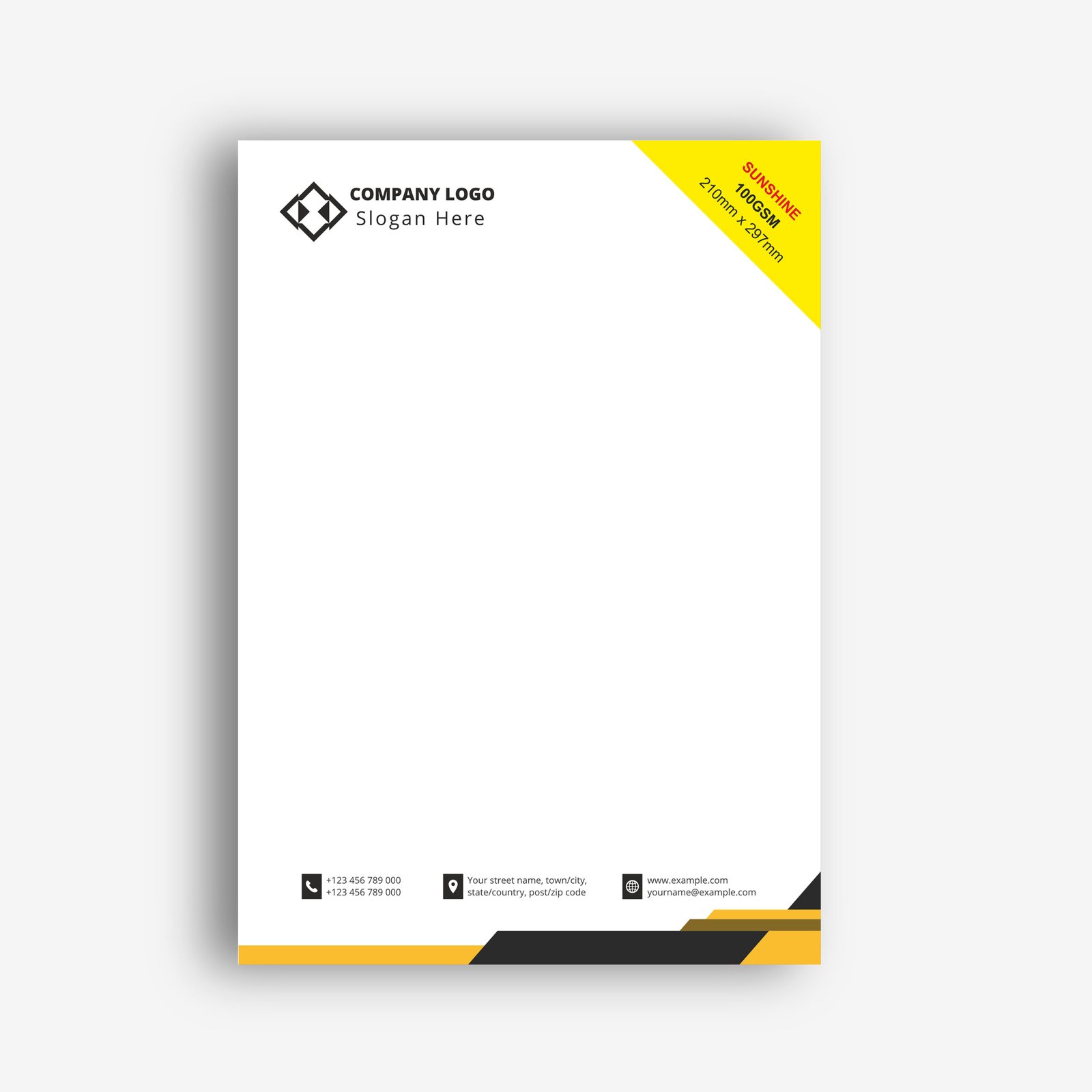 Sunshine Letterhead