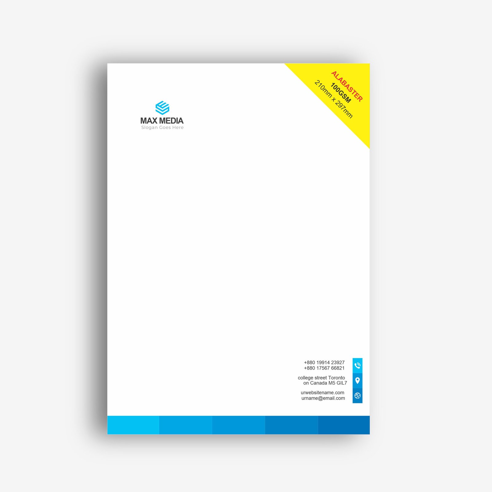 Alabaster Letterhead