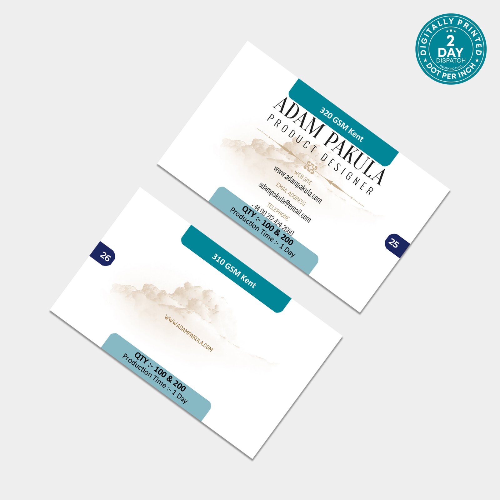320 GSM Kent Card - Image 3