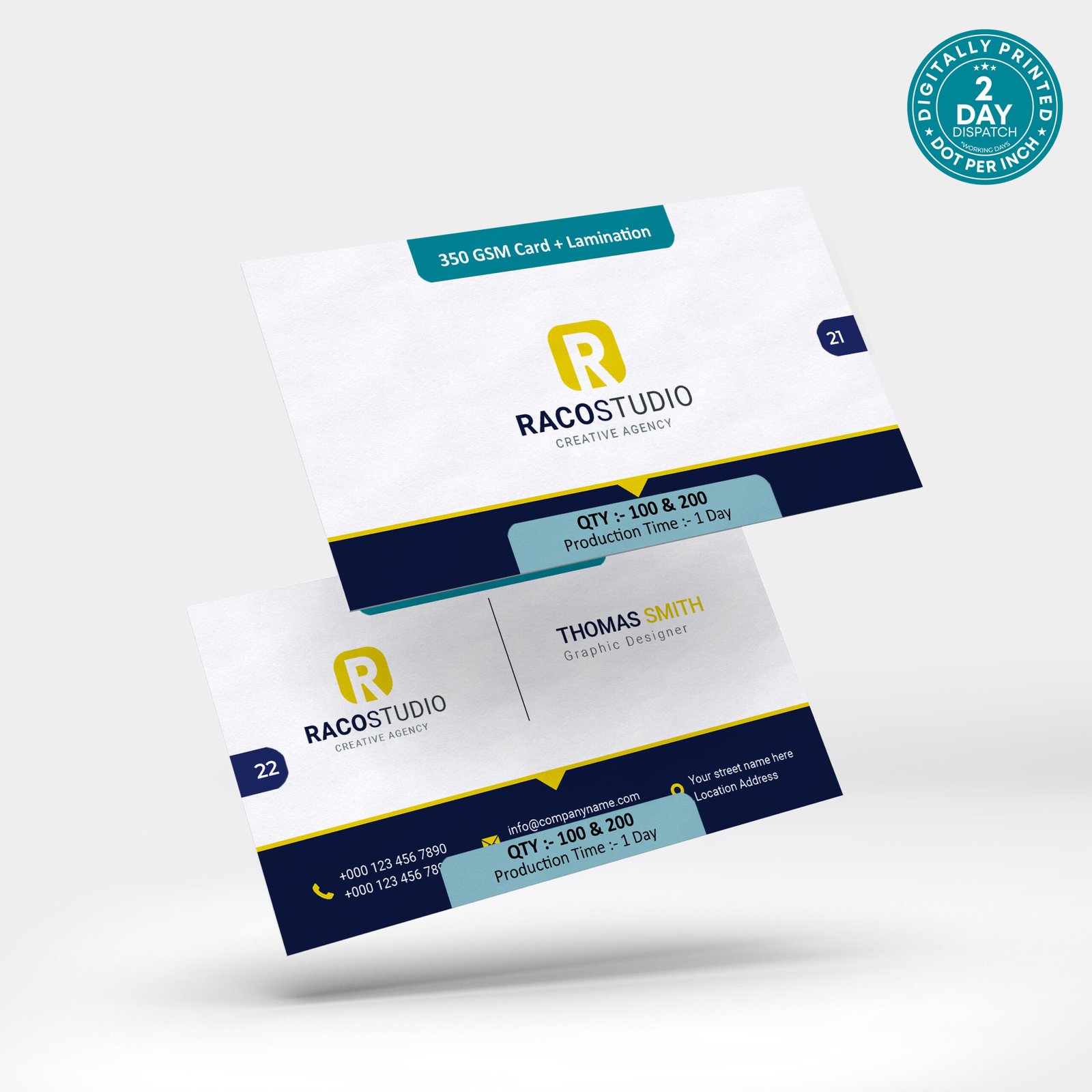 350 GSM Lamination Card - Image 3