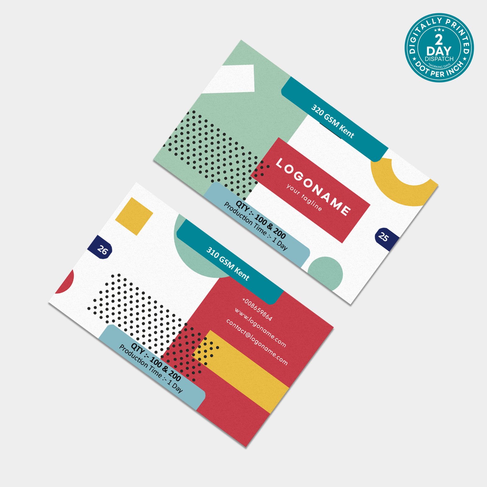 320 GSM Kent Card - Image 2