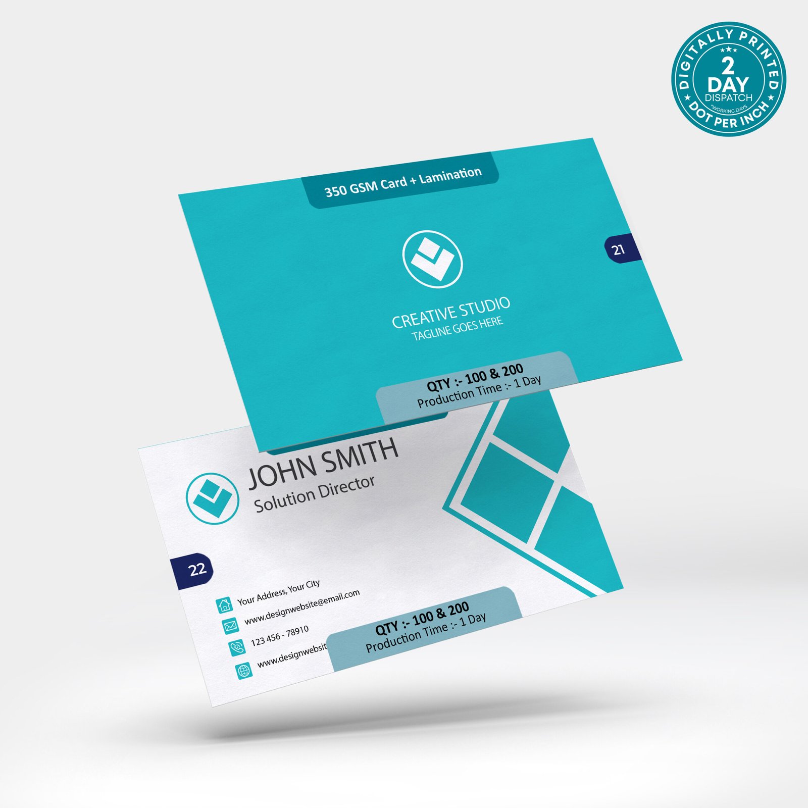 350 GSM Lamination Card - Image 2