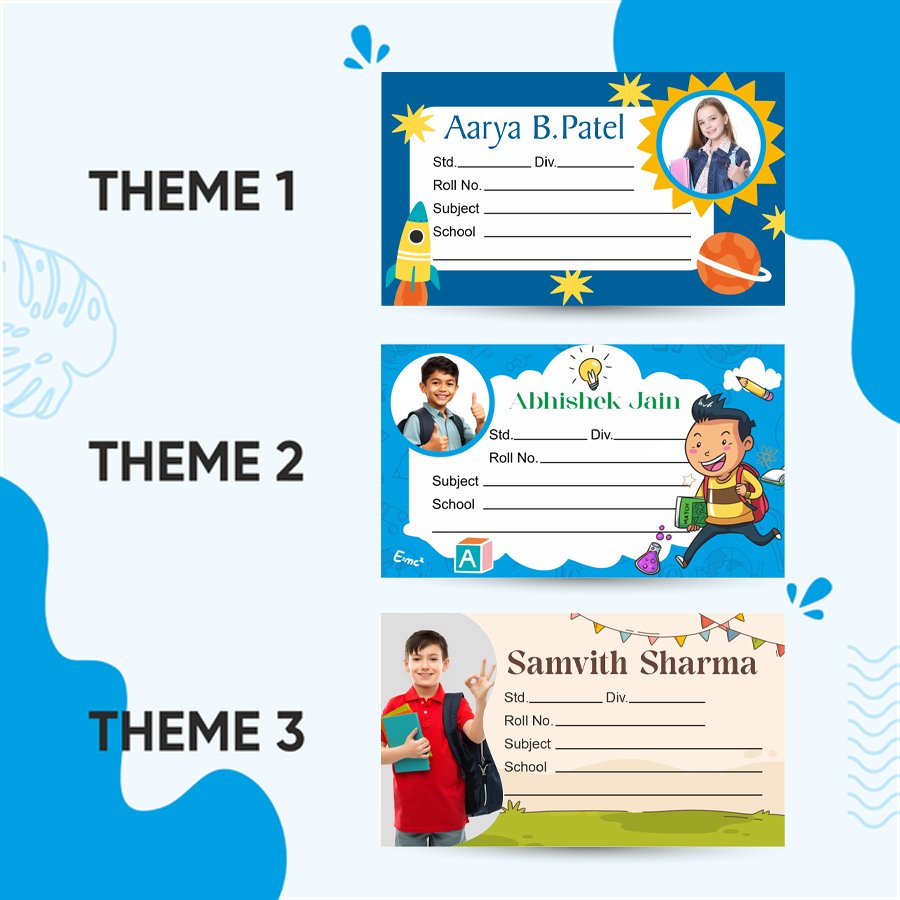 School Notebook Labels - Image 2